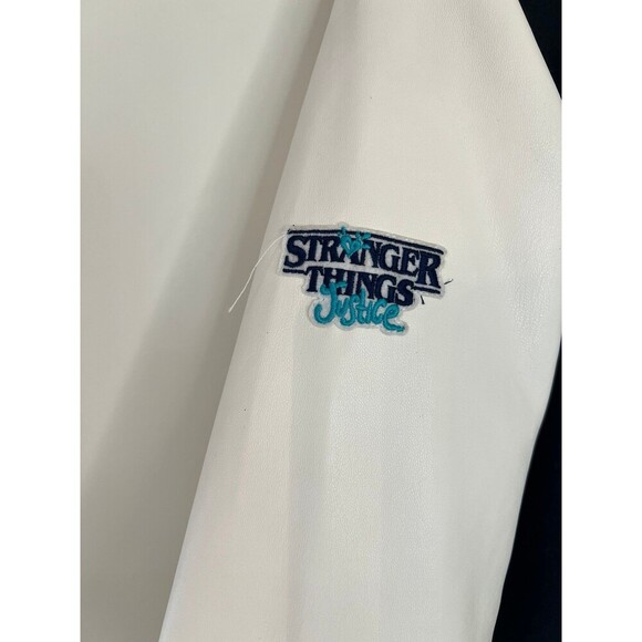 Justice x Stranger Things Varsity Jacket - Picture 3 of 5